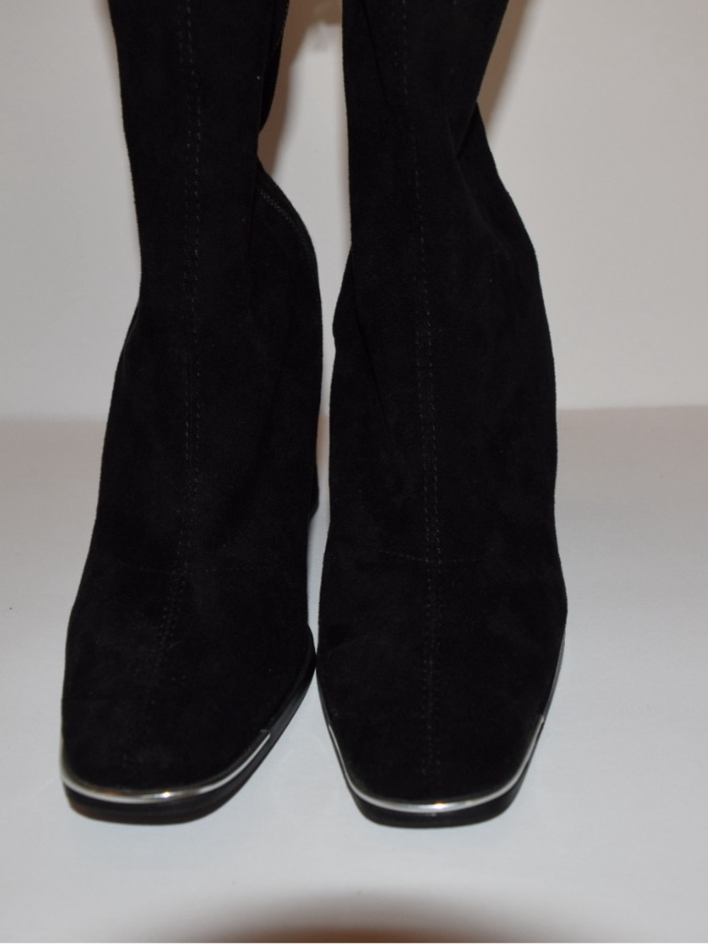 Black Suede Women's Ankle Boots
